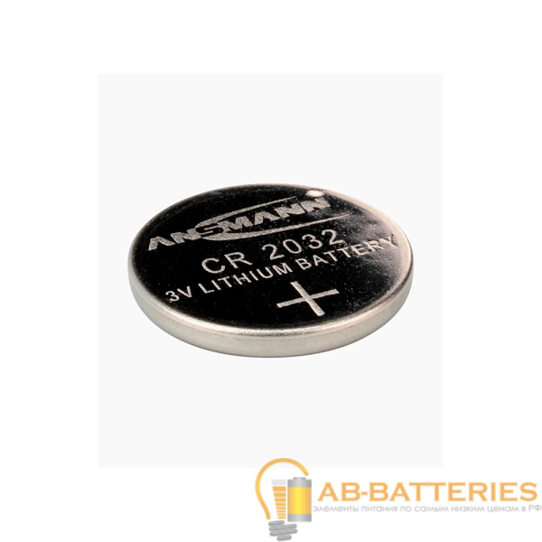 Батарейка ANSMANN CR2032 bulk, в упак 200 шт