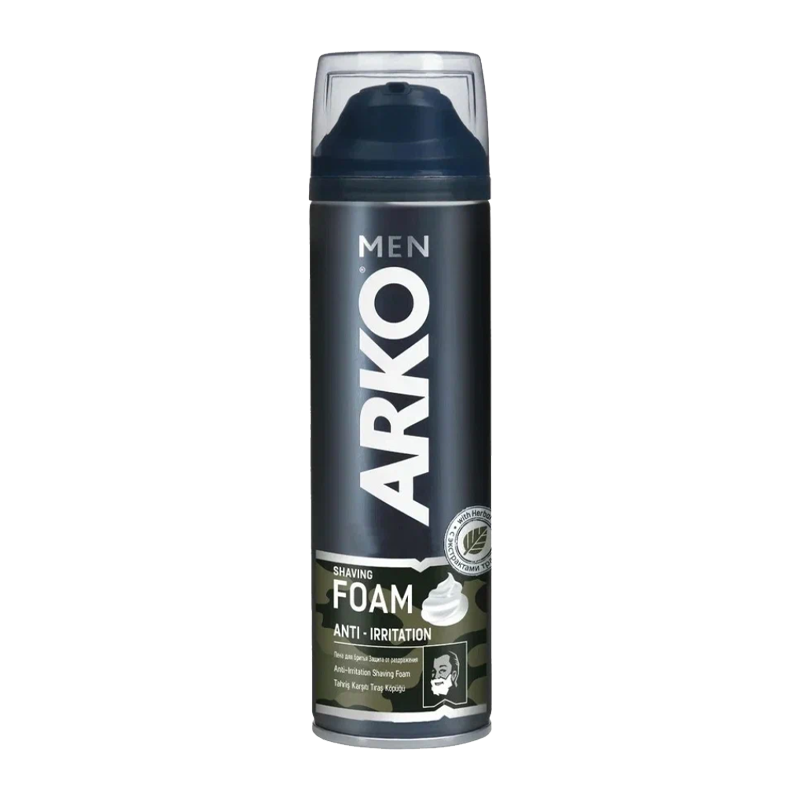 Гель для бритья и умывания мужской Arko ANTI-IRRITATION 200мл (1/24)