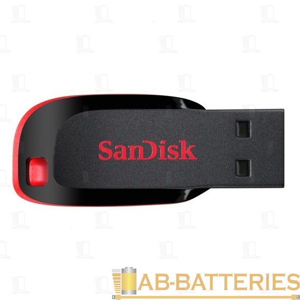 Флеш-накопитель SanDisk Cruzer Blade CZ50 16GB USB2.0 пластик черный