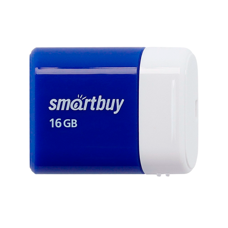 Флеш-накопитель Smartbuy Lara 16GB USB2.0 пластик синий