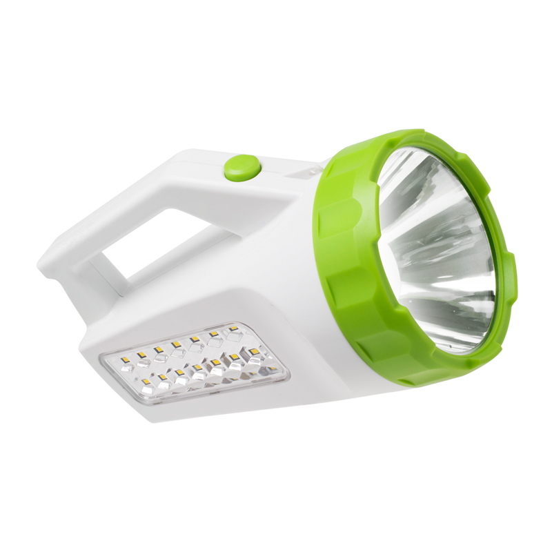 *Фонарь туристический Космос 678 4W 16SMD+1LED от аккумулятора IP44 3 режима белый (1/8) 