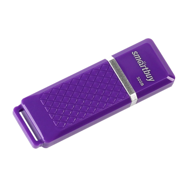 Флеш-накопитель Smartbuy Quartz 32GB USB2.0 пластик фиолетовый