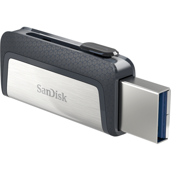 Флеш-накопитель SanDisk Ultra Dual DDC2 16GB USB3.1 Type-C (m) пластик серый