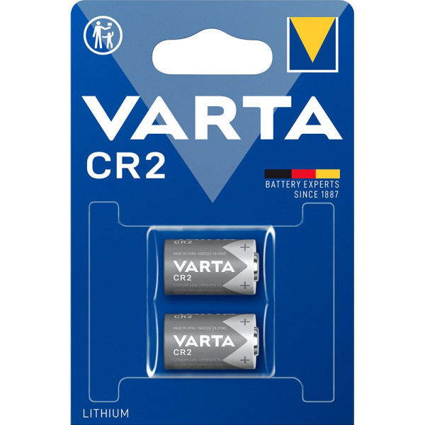 Батарейка Varta ELECTRONICS CR2 BL2 Lithium 3V (6206)