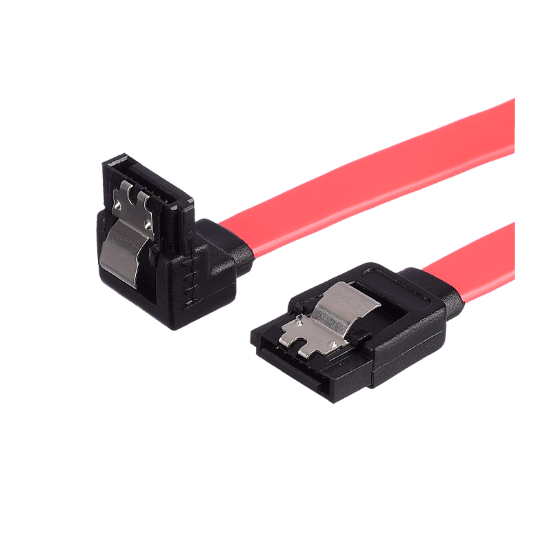 Кабель GoPower SATA (m)-SATA (m) 0.5м силикон ver.2.0 красный в пакете (1/250)