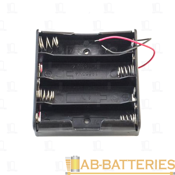 Батареечный отсек ET 18650 4S1P-W с проводами