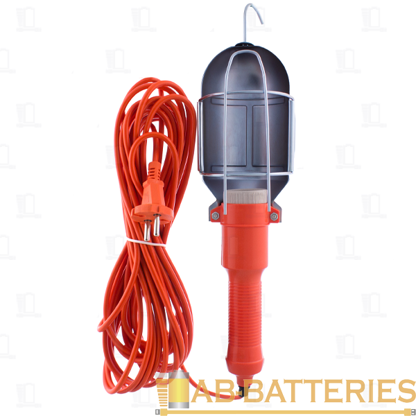 Светильник переносной Старт CLB 101-10M E27 с выключателем оранжевый (1/25)
