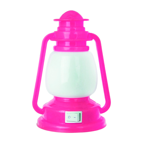 Ночник Camelion NL-170 "Фонарик" 3LED 1W 220V в розетку розовый (1/24/96)