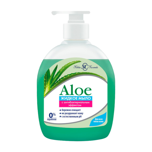 Жидкое мыло для рук Невская косметика Алоэ 300мл