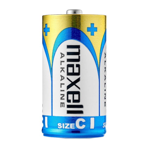 Батарейка Maxell LR14 C BL2 Alkaline 1.5V (2/24/120)