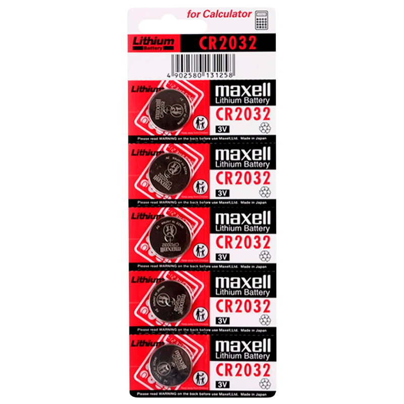 Батарейка Maxell CR2032 BL5 Lithium 3V (5/100/2000)