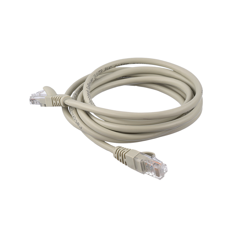 Патч-корд GoPower RJ-45 (m)-RJ-45 (m) 2.0м кат.5е ПВХ 26AWG CCA серый Premium Zip-Lock c подвесом