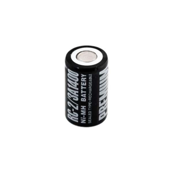 Аккумулятор ET RC-2/3A1400 17.0*29.0, 1.2В, 1400мАч, Ni-MH с повышенной токоотдачей (1/50/200)