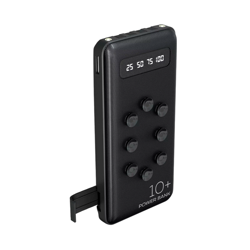 Внешний аккумулятор MORE CHOICE PB42S-10 10000mAh 2.1A 2USB черный