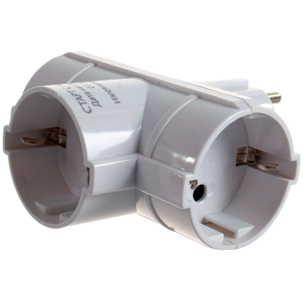 Разветвитель Старт SA1/3-Z 3р.С/З 16A белый (1/10/100)