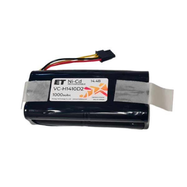 Аккумулятор ET VC-H1410D2 14.4В, 1000мАч, Ni-Cd