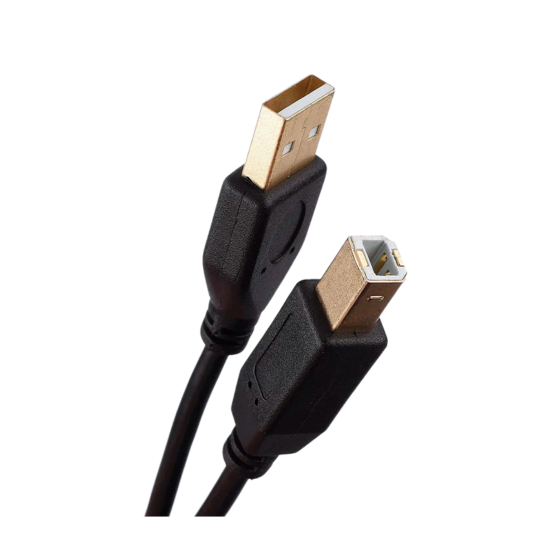Кабель GoPower USB A (m)-USB B (m) 1.8м ПВХ черный Premium Zip-Lock c подвесом (1/200)