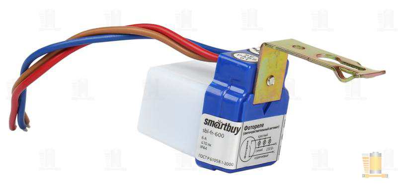 Фотореле Smartbuy, 6А (1400Вт) IP44 (sbl-fr-600)