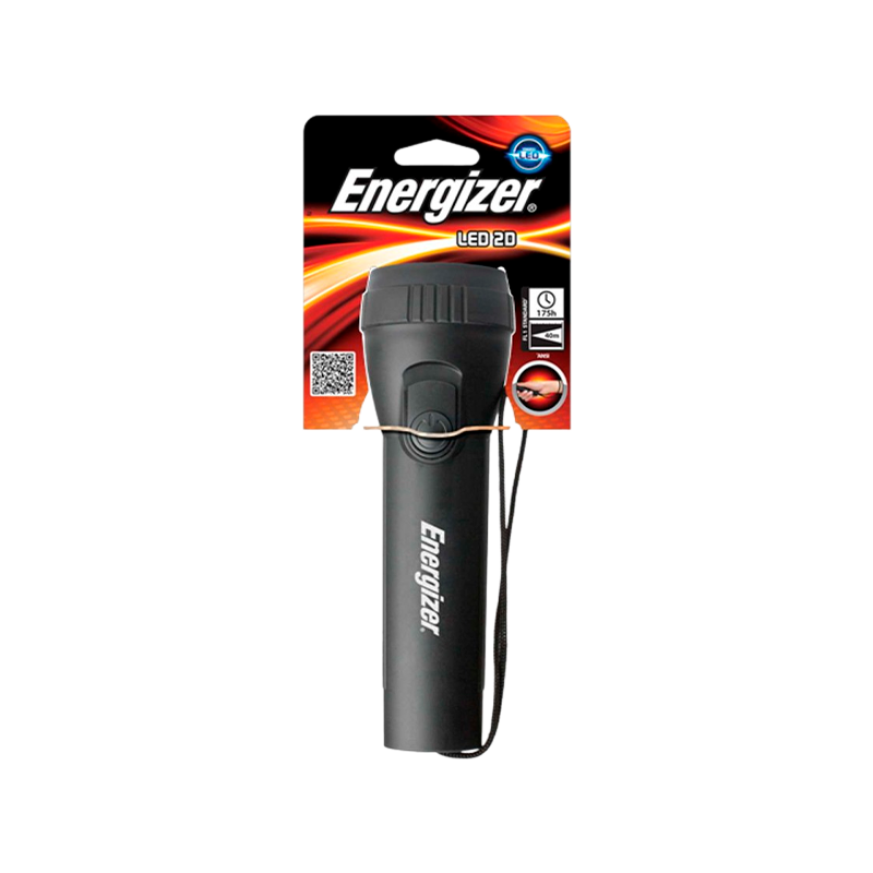 Фонарь универсальный Energizer Plastic Light 1.2W 1LED от батареек черный (1/12)