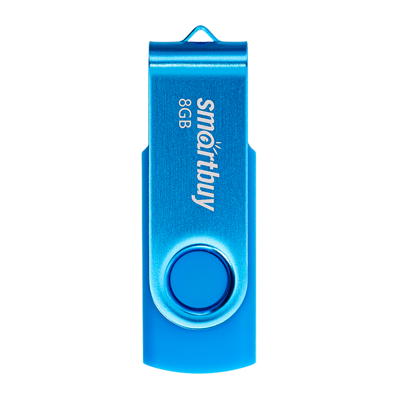Флеш-накопитель Smartbuy Twist 8GB USB2.0 пластик синий