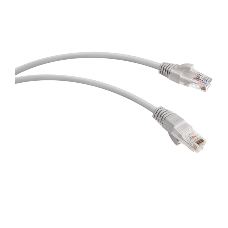 Патч-корд Atcom RJ-45 (m)-RJ-45 (m) 3.0м кат.5е ПВХ 24AWG серый (1/10/250)