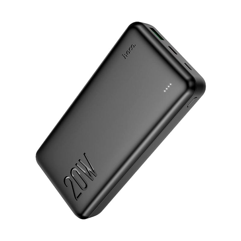Внешний аккумулятор HOCO J87A 20000mAh 3.0A 20W 2USB/Type-C PD3.0 черный (1/36)