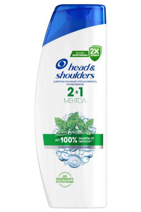 Шампунь Head&Shoulders 400мл Ментол (1/6)