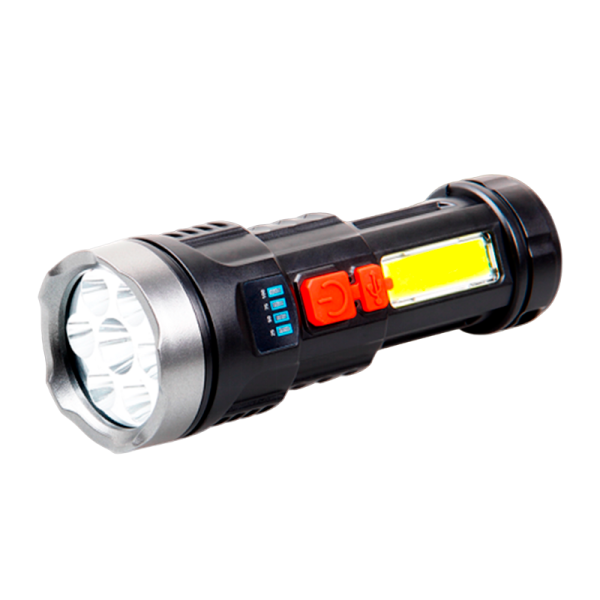 Фонарь универсальный Без бренда L-822-6 черный