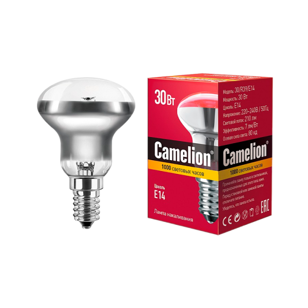 Лампа накаливания General Electric E27 40W 230V шар матовая