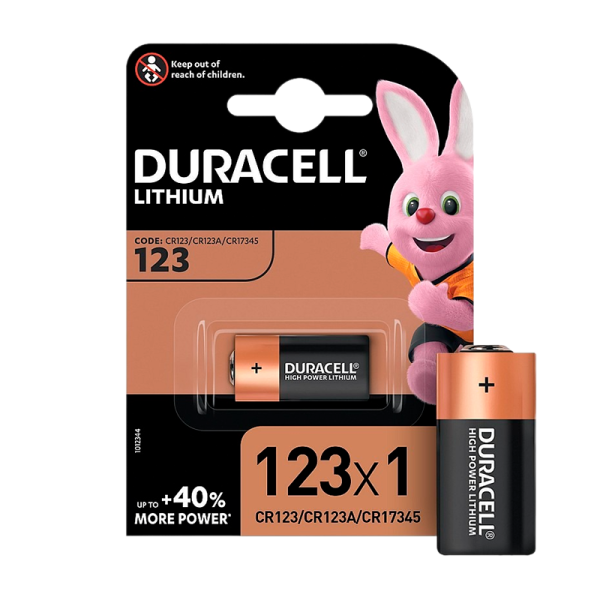Батарейка Duracell Procell CR123A bulk Lithium 3V (1/50)