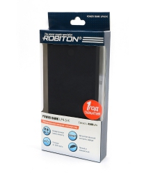 Зарядное устройство ROBITON POWER BANK LP4.5-K Soft Touch черный BL1 (1/48)