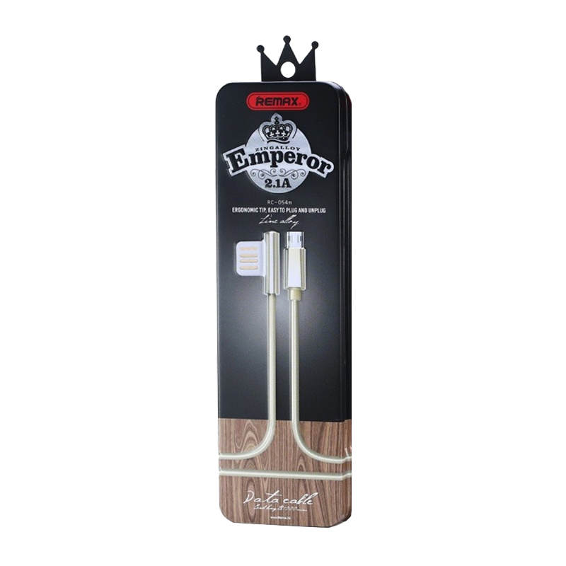USB кабель REMAX Emperor (Micro) RC-054m Серебро
