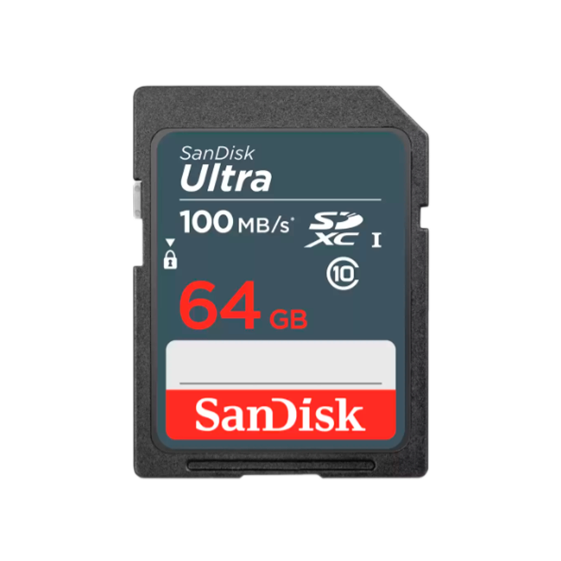 Карта памяти microSD SanDisk Ultra Light 64GB Class10 UHS-I (U1) 100 МБ/сек без адаптера (1/100)