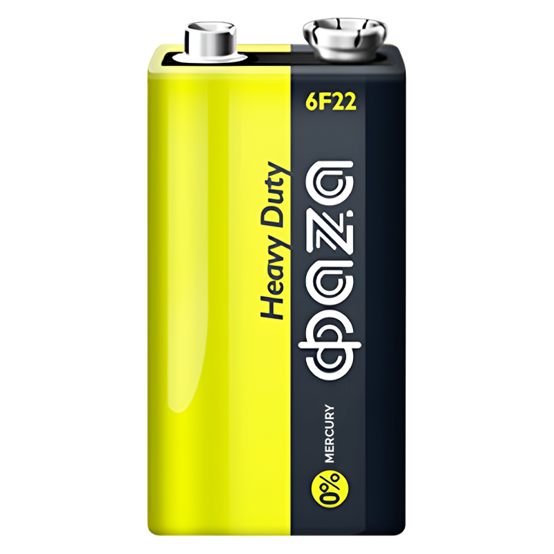 Батарейка Фаzа Крона 6F22 Shrink 1 Heavy Duty 1.5V (1/10/200)