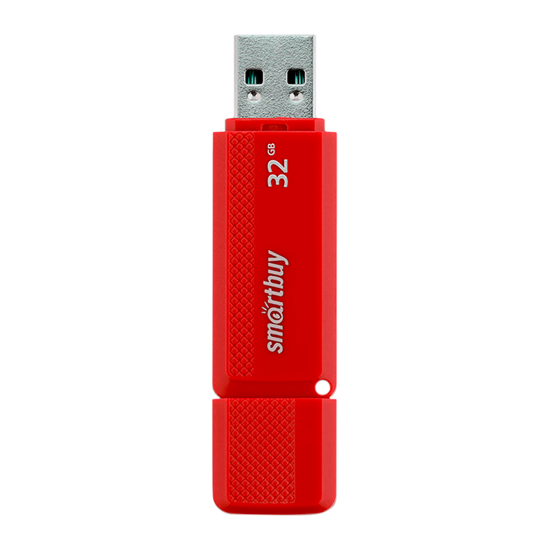 Флеш-накопитель Smartbuy Dock 32GB USB2.0 пластик красный