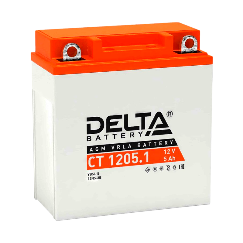 Аккумулятор для мототехники Delta CT 1205.1 (1/10)