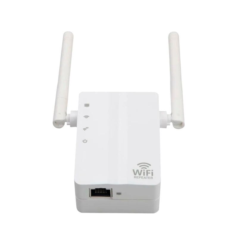 Усилитель сигнала Wi-Fi WD-R606А 300Mbps 2.4GHz 2 антенны, сеть,в коробке (1/100)