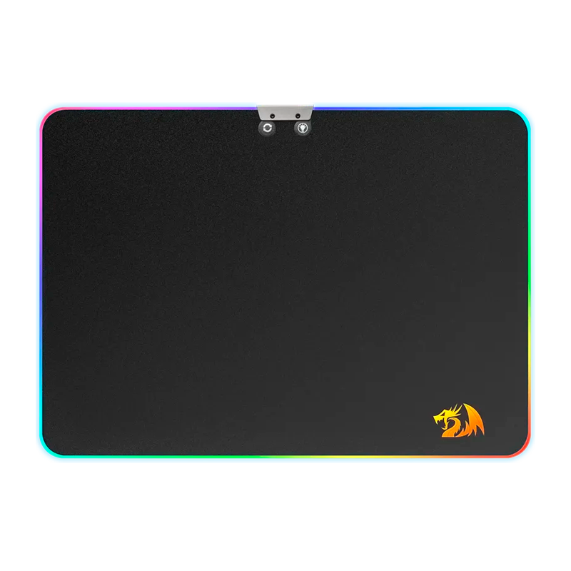 Коврик для мыши Redragon AURORA 250х5х350мм черный красный (1/10)