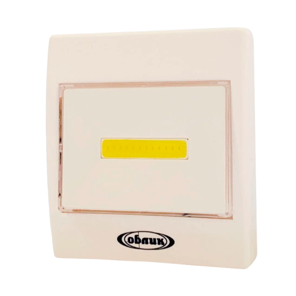 Фонарь пушлайт Облик 5059 COB от батареек IP53 белый