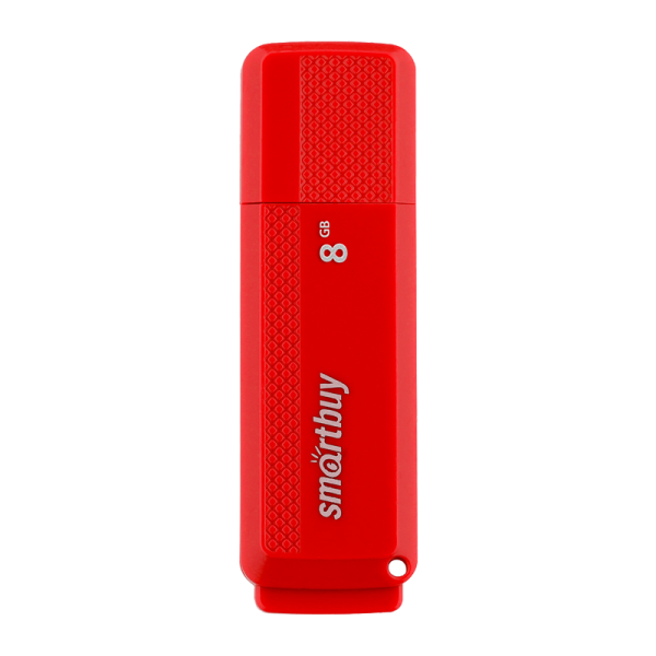 Флеш-накопитель Smartbuy Dock 8GB USB2.0 пластик красный