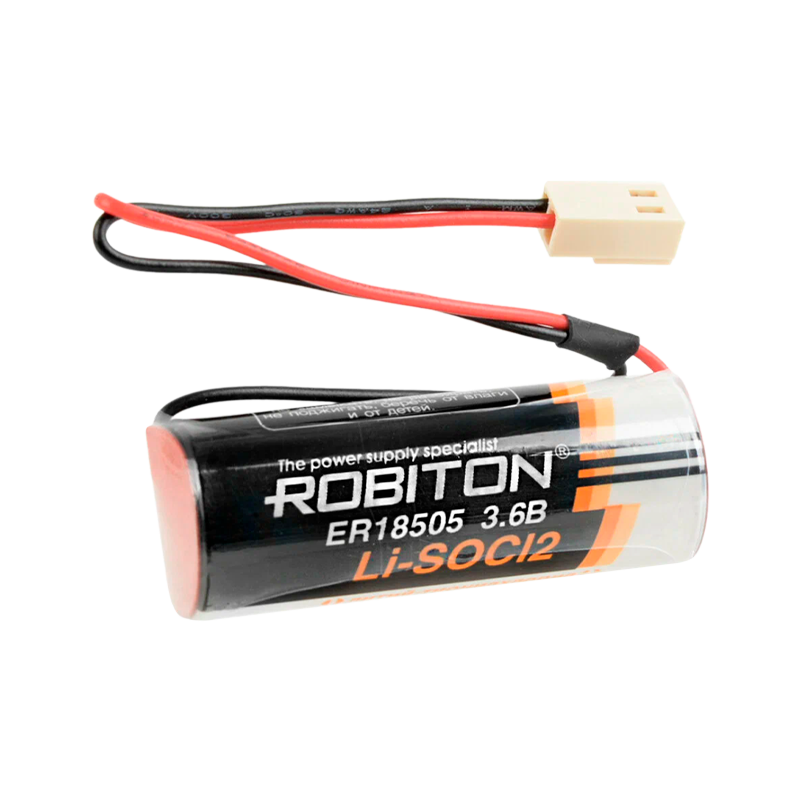 Элемент питания ROBITON ER18505-HU2 с коннектором PK1&nbsp;&nbsp;LSC3600-18505-3.6V