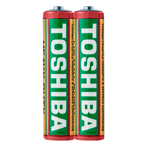 Батарейка Toshiba R03 AAA Shrink 2 Heavy Duty 1.5V (2/40/200/1000)