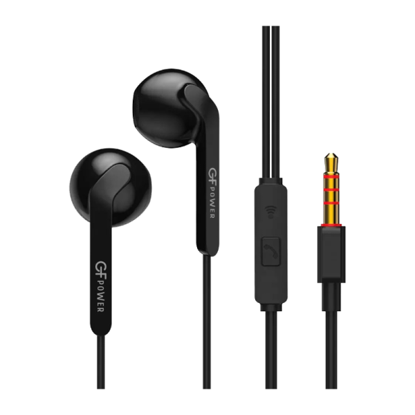 Наушники вставные GFPower A01 с микр. черный