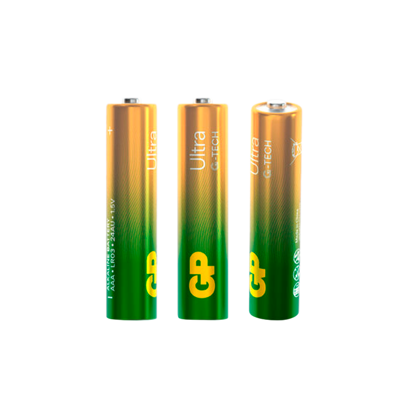 Батарейка GP ULTRA G-Tech LR03 AAA BL2 Alkaline 1.5V (2/20/160) R