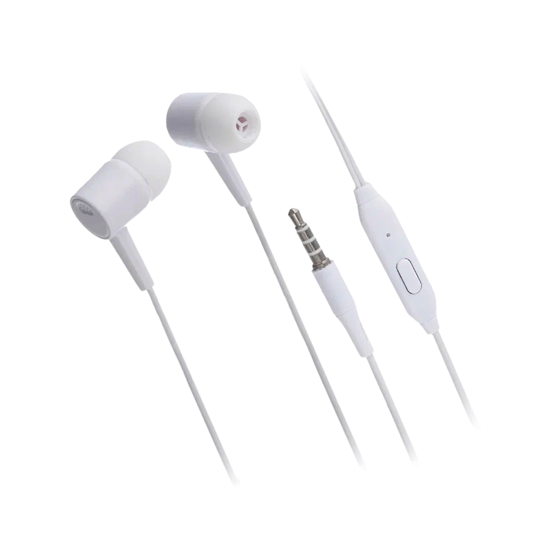 *Наушники внутриканальные GoPower GPHP02 белый 