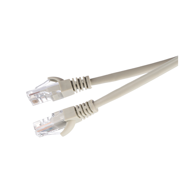 Патч-корд GoPower RJ-45 (m)-RJ-45 (m) 3.0м кат.5е ПВХ 26AWG CCA серый Premium Zip-Lock c подвесом