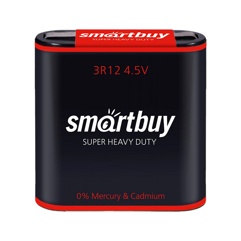 Батарейка Smartbuy Super 3R12 Shrink 1 Heavy Duty 12V (1/12/144)