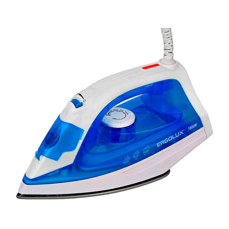 Утюг Ergolux ELX-SL04-C35 1800W белый синий