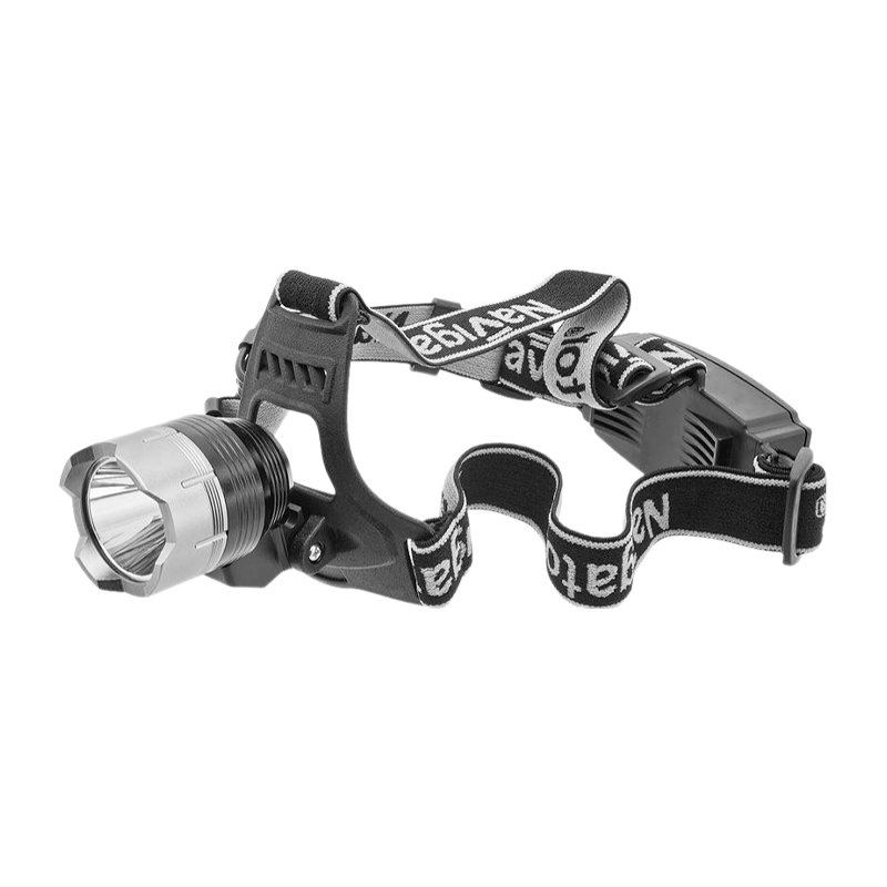 Фонарь налобный Navigator NPT-H08 5W 1LED от батареек 3 режима черный