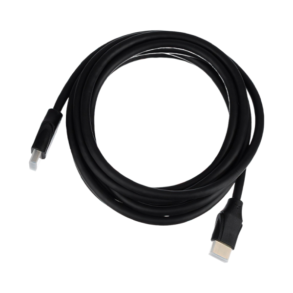 Кабель GoPower HDMI (m)-HDMI (m) 3.0м ПВХ ver.1.4 черный Premium Zip-Lock c подвесом (1/125)